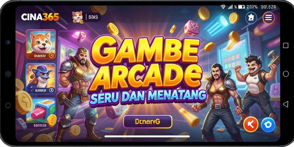 Tangkapan layar utama CINA365 dengan aksi gameplay yang mendebarkan.