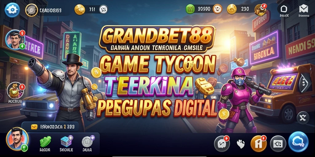 Tampilan gameplay menarik dari GRANDBET88 yang menguji kemampuan manajerial.