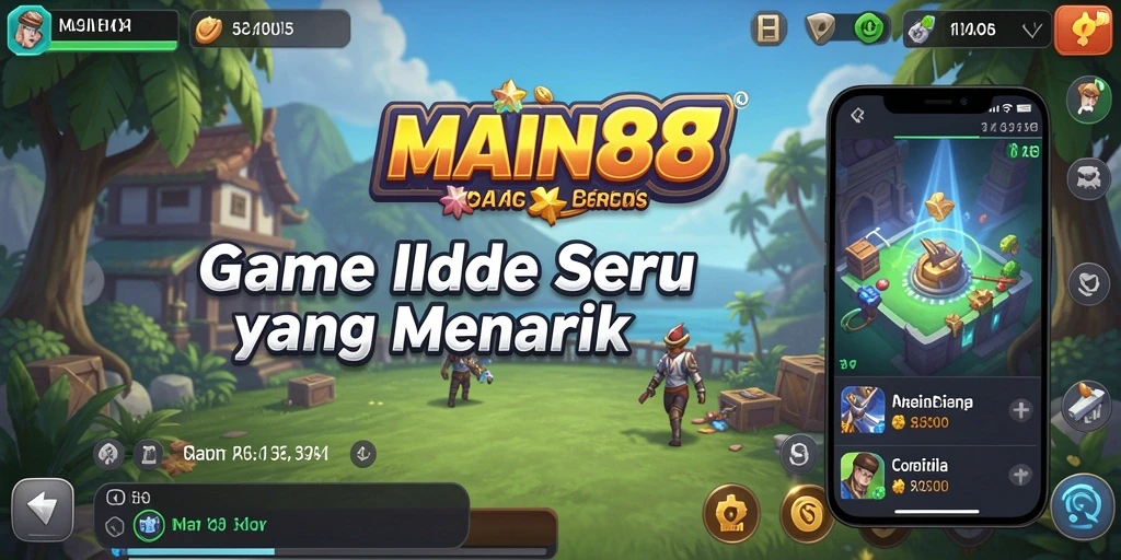 Tampilan gameplay <strong>MAIN88</strong> yang menunjukkan proses pembangunan kerajaan.